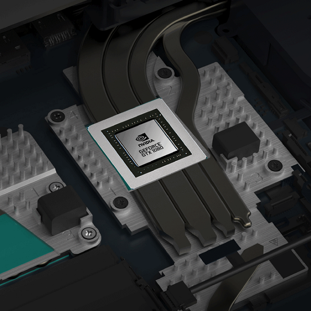 Acer Two powerful graphic cards.